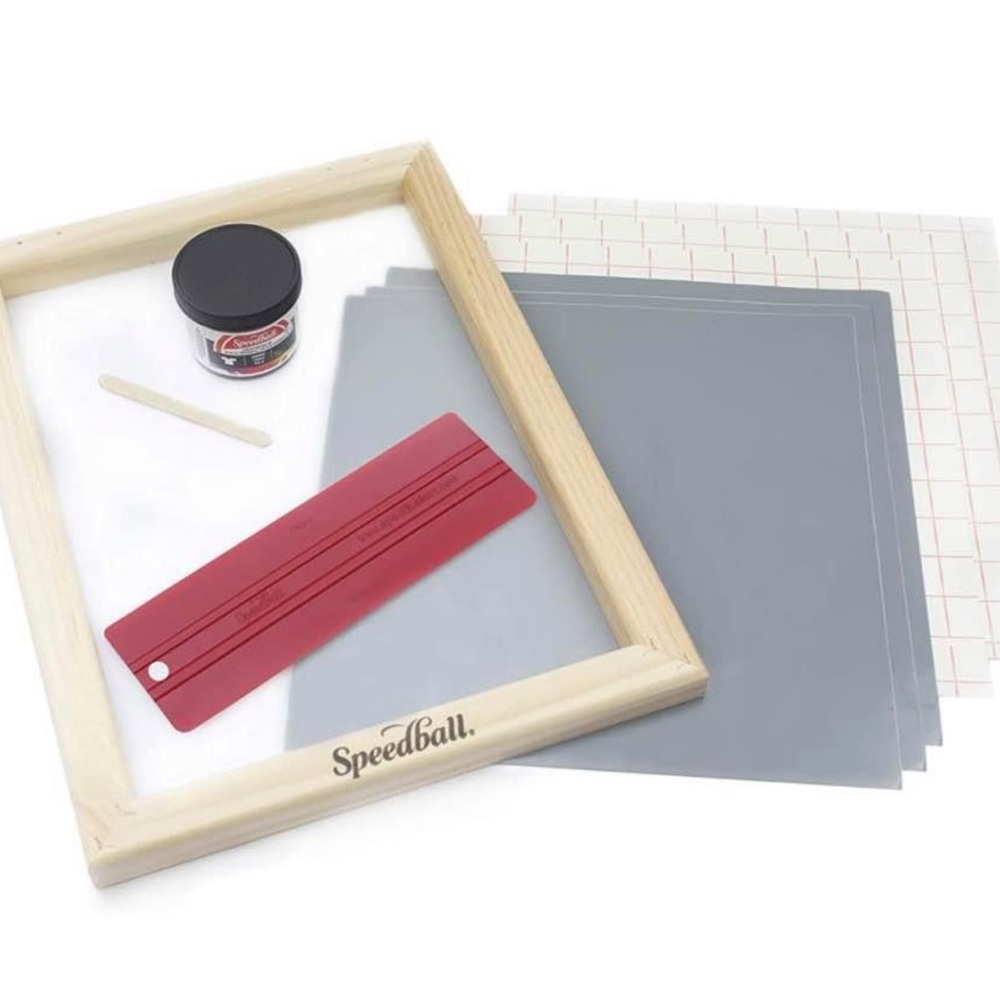 Speedball Beginner Screen Printing Craft Vinyl Kit